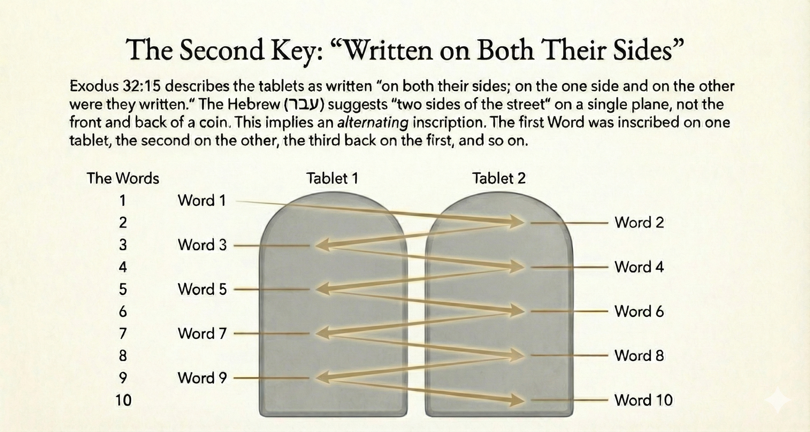 Slide 4: The Second Key: Written on Both Their Sides