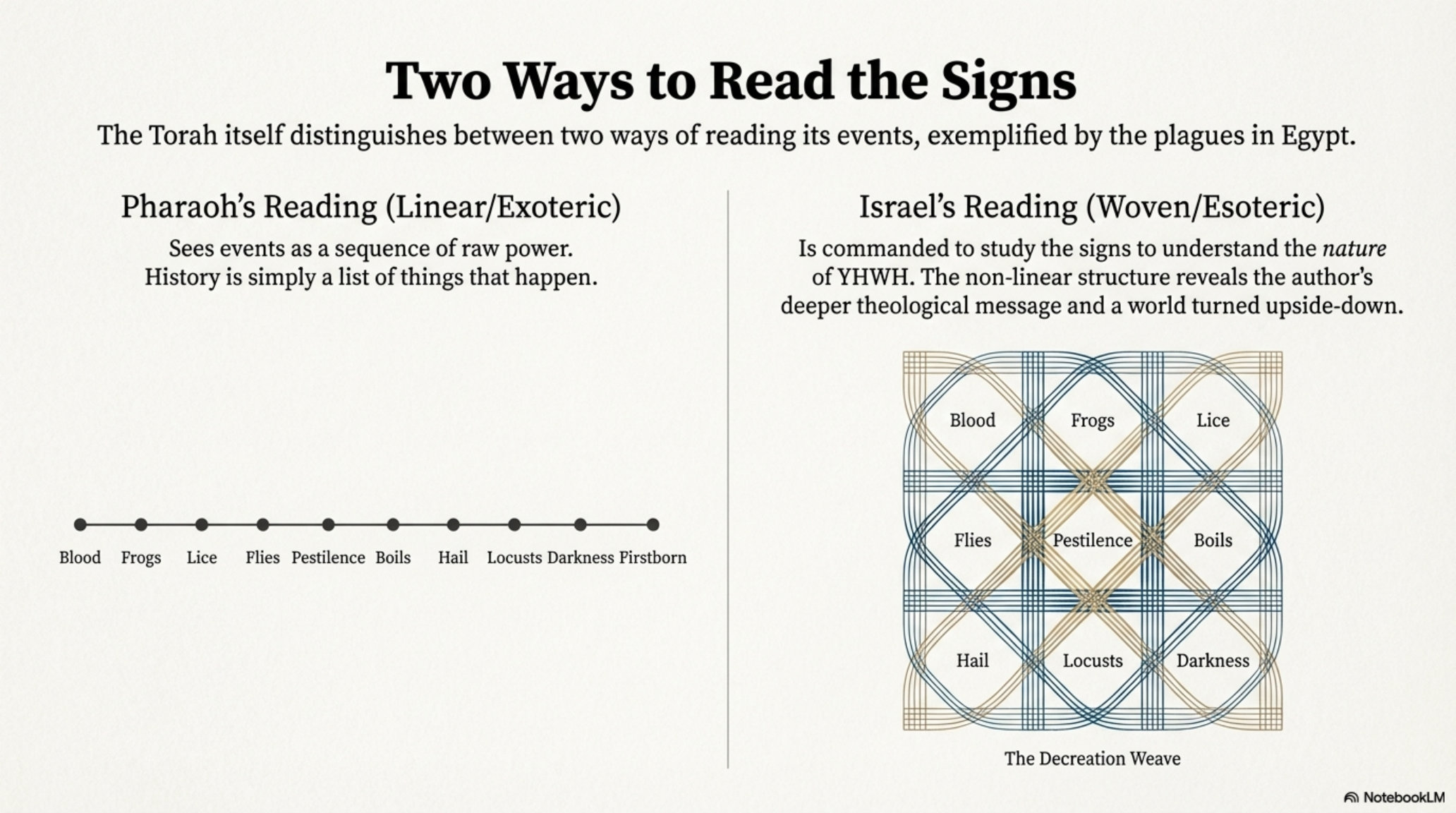 Two Ways to Read the Signs